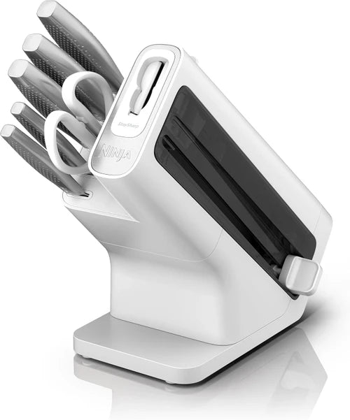 Ninja StaySharp 14-Piece Stainless Knife Set, Wood Block & Built-In Sharpener K62014EUUK